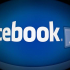 El logo de Facebook.