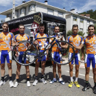 El Diputación, en su participación en la Vuelta a León 2014.