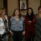 Inés Prada, junto a Mónica González, Paloma Orozco y María Asunción Mateo