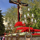La Hermandad del Santísimo Cristo de la Misericordia celebró ayer la procesión de El Indulto. ÁLVAREZ