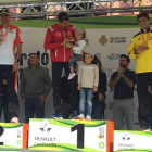 Kike Fernández Pinedo subió al segundo peldaño del podio en el Nacional de maratón. DL