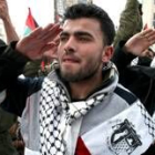 Militantes de Fatah en la Universidad de Hebrón