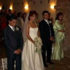 Momento de la boda entre Javier de Grado y Yolanda Marcos