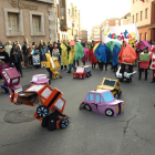 El grupo «Transformers», ganador del carnaval.