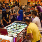 El Nacional de futbolín se desarrolló en La Hacienda a lo largo de tres jornadas con cerca de 200 parejas participantes. F. OTERO PERANDONES