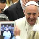 El papa Francisco, en una audiencia pública en el Vaticano, la semana pasada.