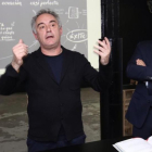 Ferran Adrià, izquierda, y Jordi Nicolau presentan Mise en place.