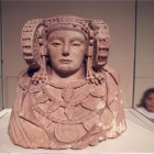 La Dama de Elche en el Museo Arqueológico Nacional (MAN).