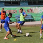Flores del Sil, donde ya ha entrenado la Deportiva, acogerá la última sesión del equipo maño.