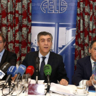 Javier Cepedano, presidente de la Fele, en el balance del año 2014 y ofrece las previsiones de 2015