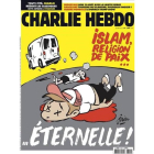 Portada del semanario satírico Charlie Hebdo, sobre los atentados de Barcelona y Cambrils.