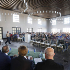 Un momento de la convención celebrada ayer en La Bañeza. JESÚS F. SALVADORES