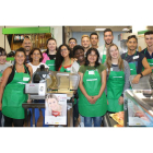 Participantes en el programa formativo de dependientes de supermercado para Masymas.