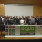 Foto de familia de los participantes en la asamblea. P. S.