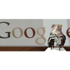 'Doodle' de Google dedicado a Antoni Tàpies.