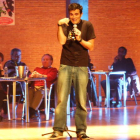 Ramón Larrodera, en su actuación del año pasado en el Teatro Municipal.