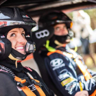 Alba Sánchez cerraba la primera jornada del Rally Sierra Morena en la tercera posición del podio. DL