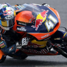 Brad Binder en los entrenamientos.