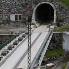 Obras del AVE en la vertiente asturiana. JESÚS F. SALVADORES