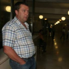El portavoz socialista, Gabino Colinas, en una comparecencia anterior en los juzgados.