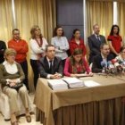 La asociación de familiares de víctimas leyó un comunicado