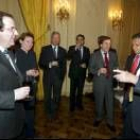 La delegación de Castilla y León ofreció una cena a los españoles que trabajan para la UE