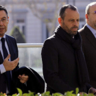 Bartomeu y Rosell han sido exculpados pero el Barcelona deberá pagar una multa. MARISCAL