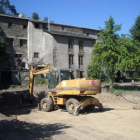 Los trabajos previos a la demolición ya han comenzado.