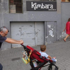 Fachada de la discoteca Kimbara, en Barcelona.