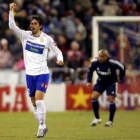 Diego Milito aseguró que la goleada al Real Madrid es algo histórico y se llevó el balón de regalo