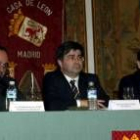 Rafael Álvarez, Baudilio Tomé y Alfredo Prada, ayer en Madrid