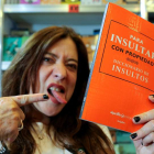 Pilar Montes de Oca, directora de la editorial Algarabía y autora de la obra. JOSÉ MÉNDEZ