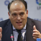 El presidente de La Liga, Javier Tebas, en una foto de archivo