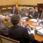 El ministro de Justicia, Jose María Michavila explica su plan contra la delincuencia en España