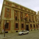 La sede del Banco de España en León, en la calle Ordoño II