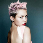 La cantante Miley Cyrus.