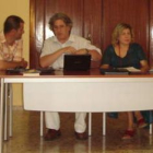 Miembros de Ecofa junto al alcalde pedáneo de Valdefuentes, Luis Miguel.