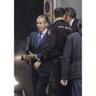 Blesa, a su salida de la Audiencia Nacional, hace unos días.