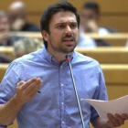 Ramón Espinar, en una de sus intervenciones en el Senado.