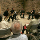 Uno de los conciertos celebrados en la fortaleza templaria.