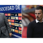 Roberto Olabe, el director deportivo de la Real Sociedad, confía en Rubén de la Barrera para ser segundo de Asier Garitano. JAVIER ETXEZARRETA / Rubén de la Barrera