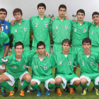 Formación del Puente Castro que lidera el grupo 2 de la Liga Nacional Juvenil.