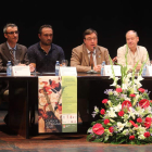 Inauguración del curso ayer en Villafranca. L. DE LA MATA