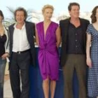 Llegada a Cannes del equipo de la película sobre la vida de Peter Sellers