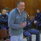 Imagen del monitor durante el juicio a Santiago del Valle.