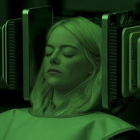 Emma Stone, a punto de adentrarse en un profundo sueño de destino incierto.