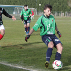 Alberto decidió el partido para el Ozonilla en el primer minuto de juego. SECUNDINO PÉREZ