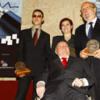 José Antonio Otero, Fabián Estapé, María Jesús Muñiz y Roberto Escudero.