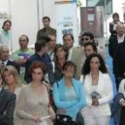 Inauguración de la Feria Inmobiliaria el año pasado con el público asistente en el León Arena