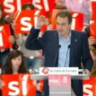 Zapatero defendió ayer el «sí» a la Constitución europea en Vigo